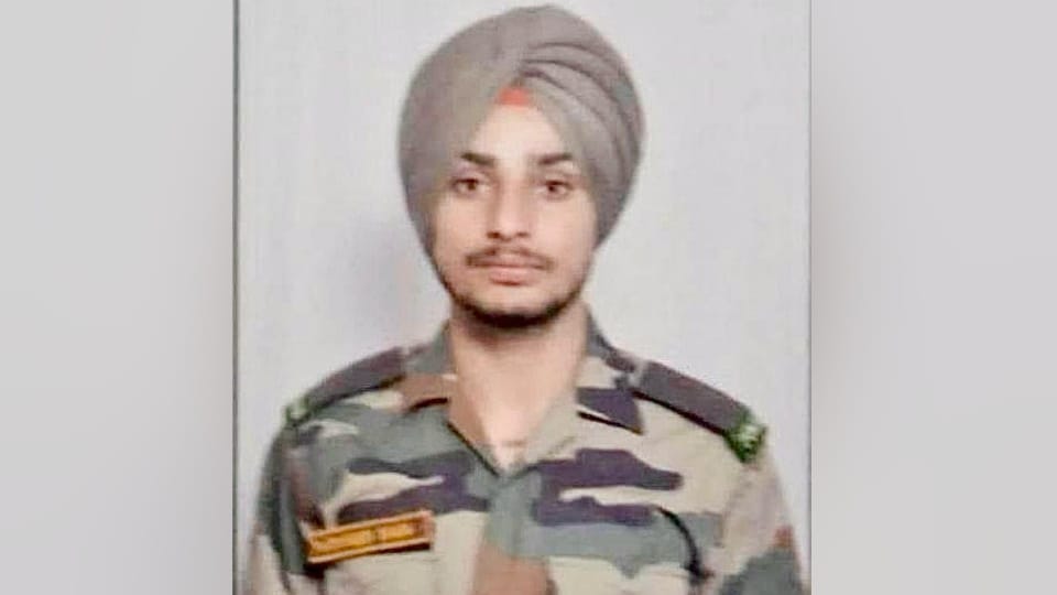 Soldier Parminder Singh from Chhajli village martyred in Kargil