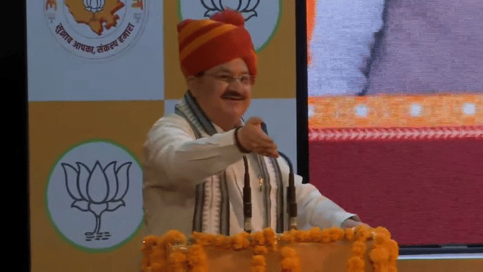 Rajasthan Election 2023: JP Nadda in Jaipur BJP President Nadda attacked Congress Hindi News