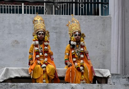 Seventh day of Ramlila of Ramnagar: People and gods became happy after seeing the union of Shri Ram and Sita