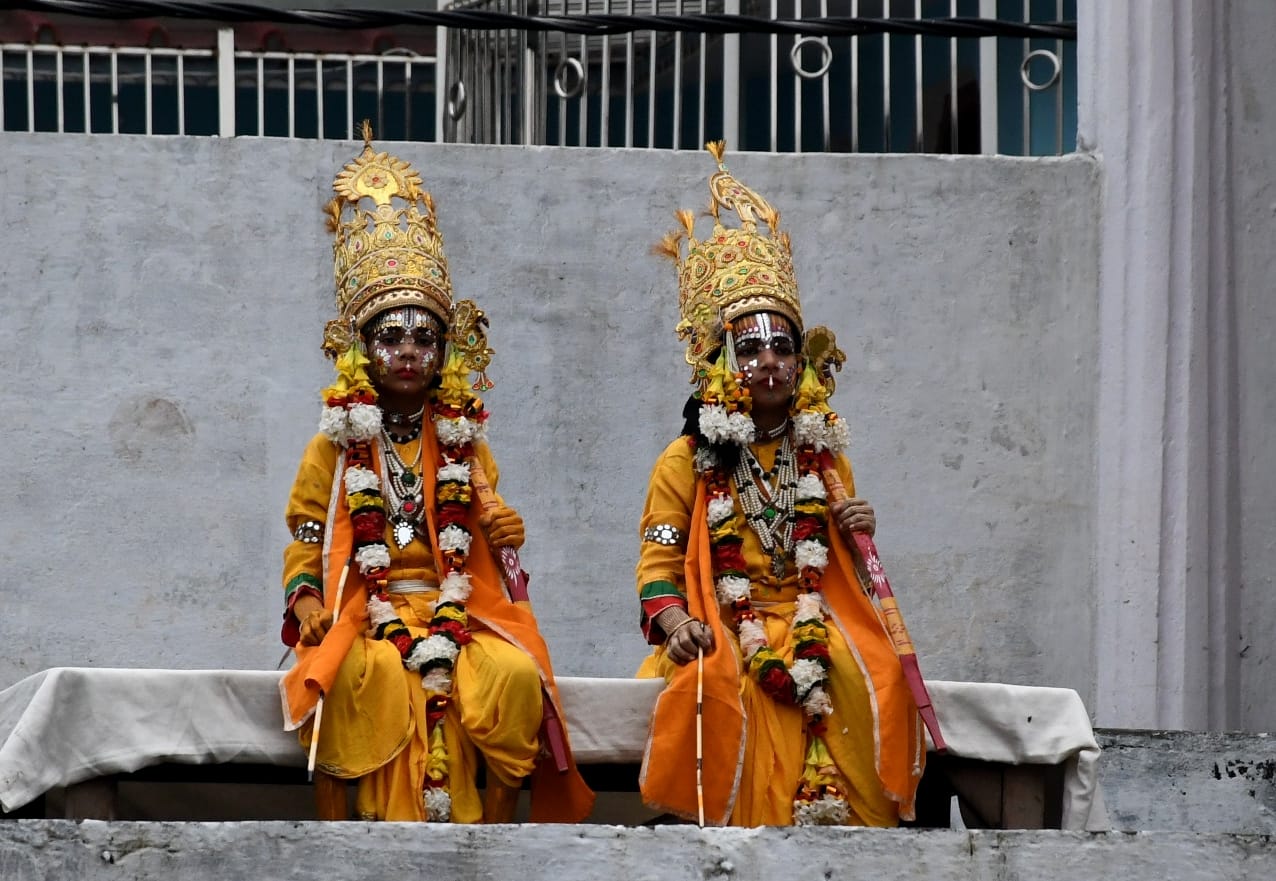 Ram marriage ceremony had to be stopped midway due to rain There was happiness in Janakpuri and Ayodhya