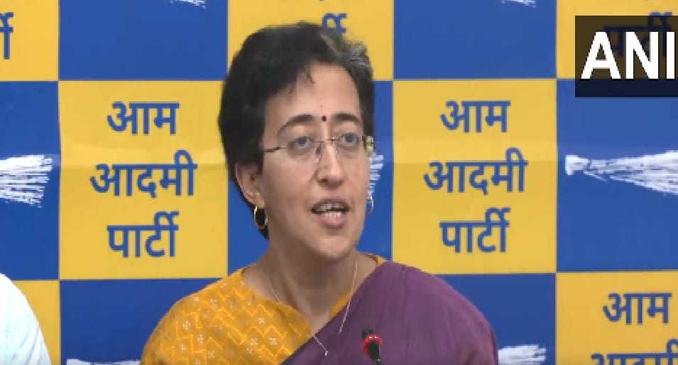 Minister Atishi called Sanjay Singh arrest a pre planned script delhi