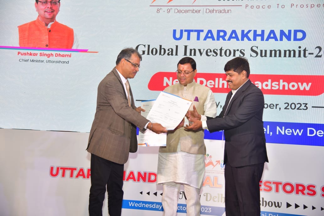 Uttarakhand CM Dhami will hold a road show in Delhi today before investor conference Singapore tour postponed