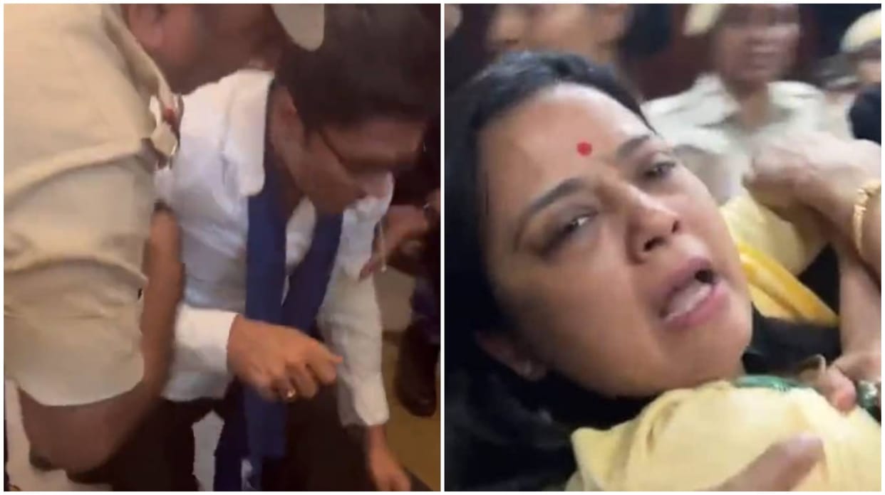 TMC Protest: Bengal MPs Leaders Allegedly Manhandled Accusations by Trinamool During Protest in Delhi