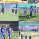 अफगानिस्तान-बांग्लादेश के खिलाड़ियों ने फील्डिंग और बल्लेबाजी पर आजमाए हाथ