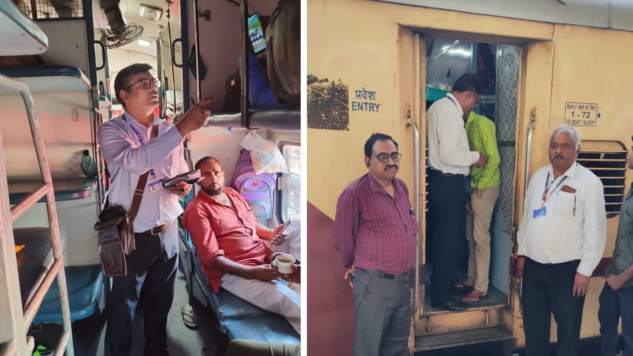 Railway News: Traveling without ticket in train proved costly, fine collected from 142 people