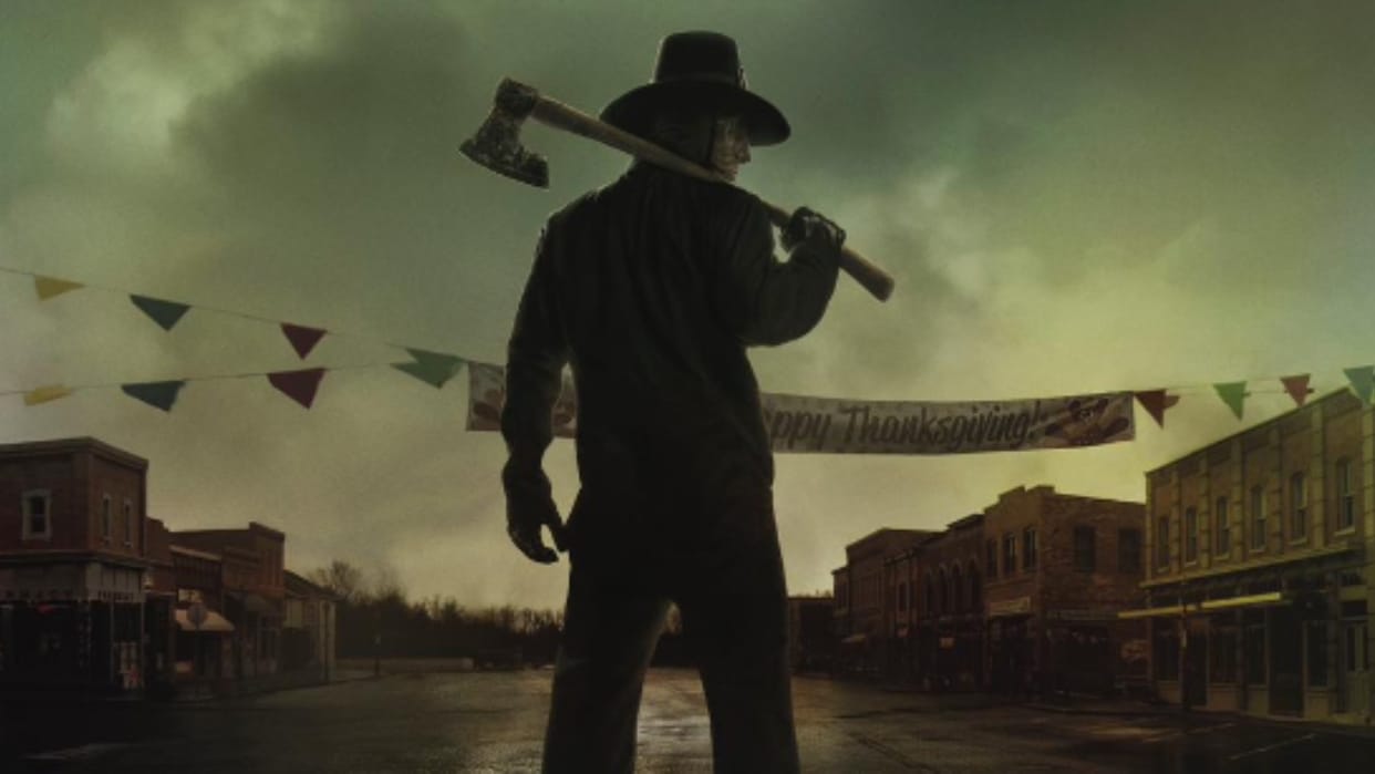 Bloody Thanksgiving Trailer Eli Roth horror film releasing on November 17 nationwide full details inside
