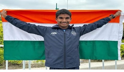 Now aim of Olympics Rambabu reached home with medal from Asian Games With warm welcome