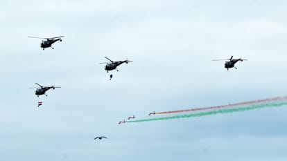 Sarang will make an arrow coming out of the heart and the shape of Tejas will be made from the sun rays