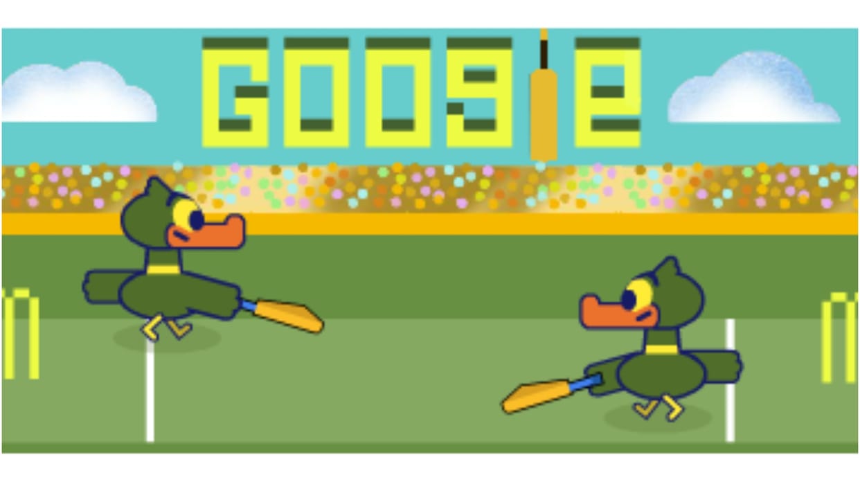 Google Doodle Celebrate ICC Cricket World Cup 2023 Opening