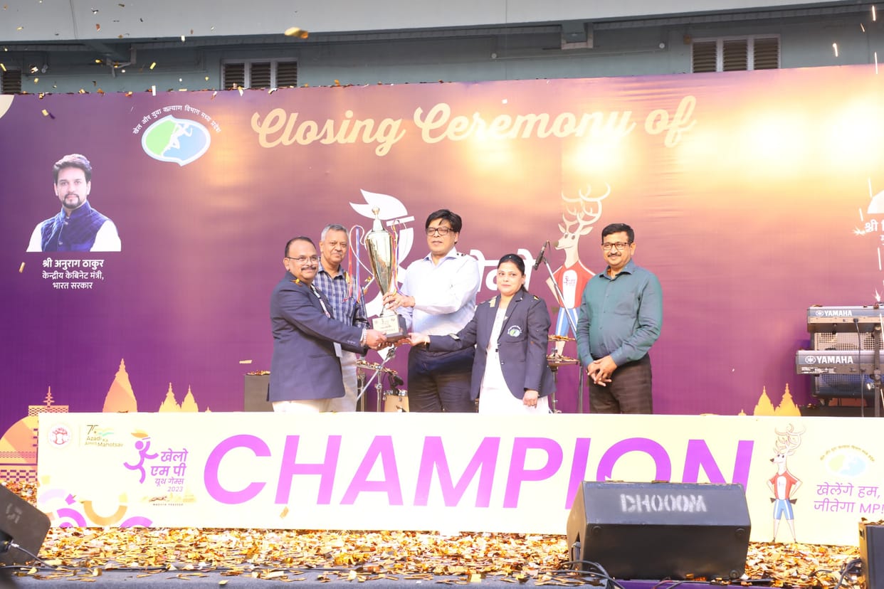 Khelo MP Games: Indore became overall champion with 98 medals, Jabalpur got second and Bhopal got third place.
