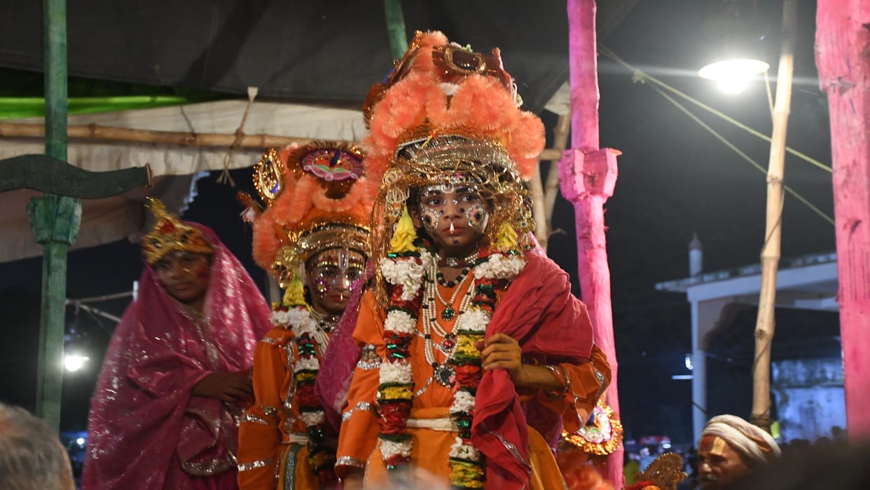 Seventh day of Ramlila of Ramnagar: People and gods became happy after seeing the union of Shri Ram and Sita