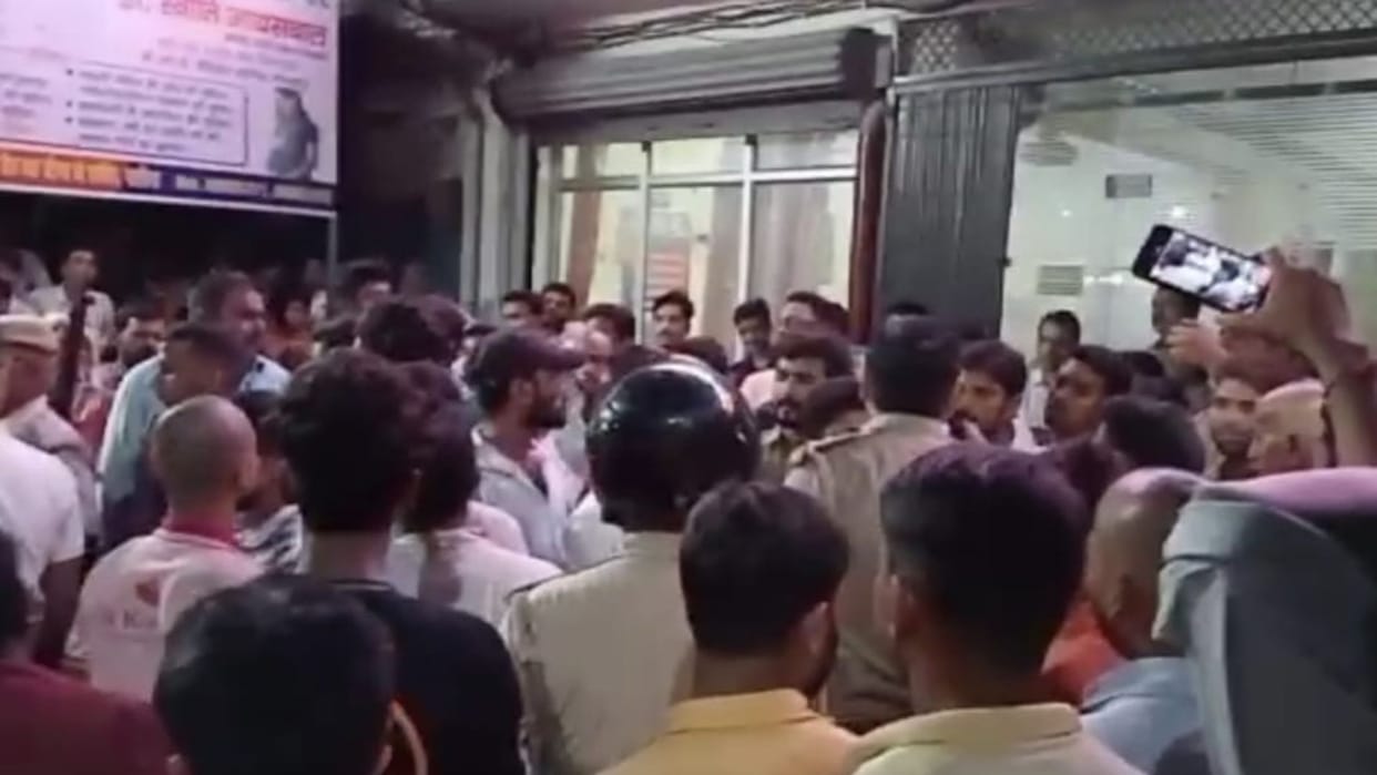 Created ruckus, assaulted in private hospital after alleging that newborn was being changed