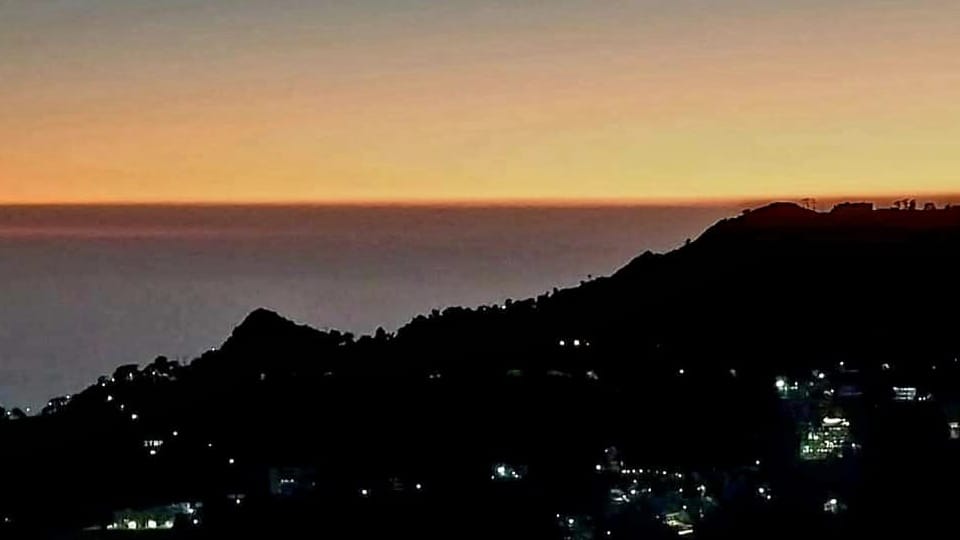 Mussoorie Winter line Seen first time in this Season Beautiful Photos