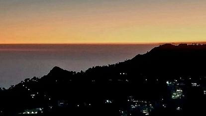 Mussoorie Winter line Seen first time in this Season Beautiful Photos