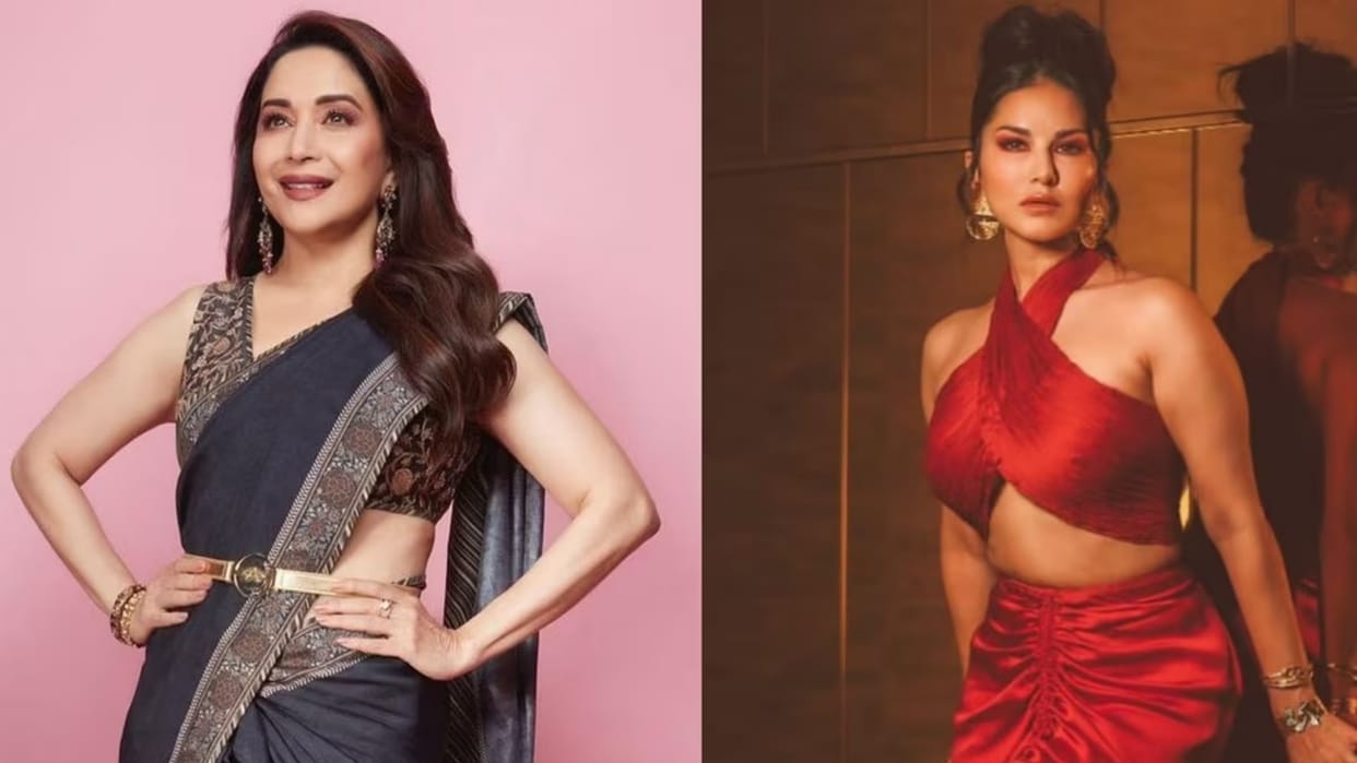Sunny leone Pay Tribute to madhuri dixit mera piya ghar aaya o ram ji 2.0 teaser out