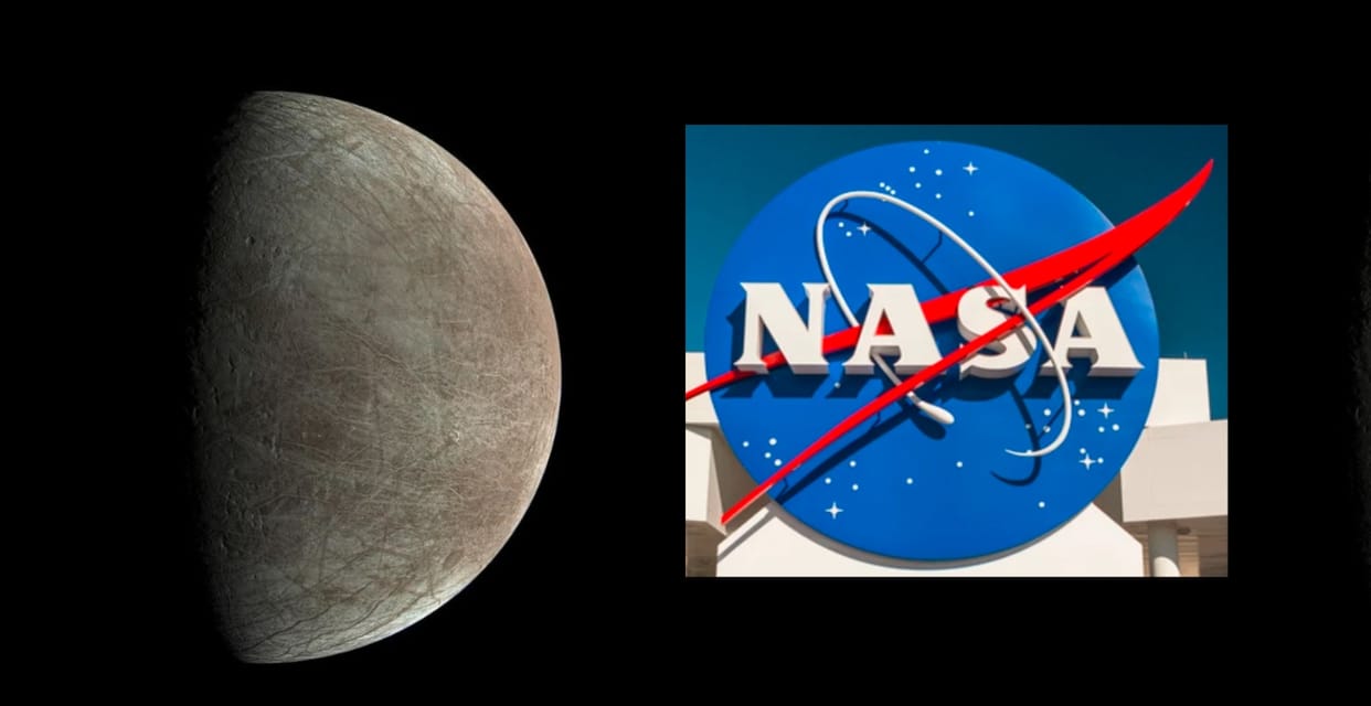 NASA Saltwater Ocean Hidden under Jupiter's Moon europa
