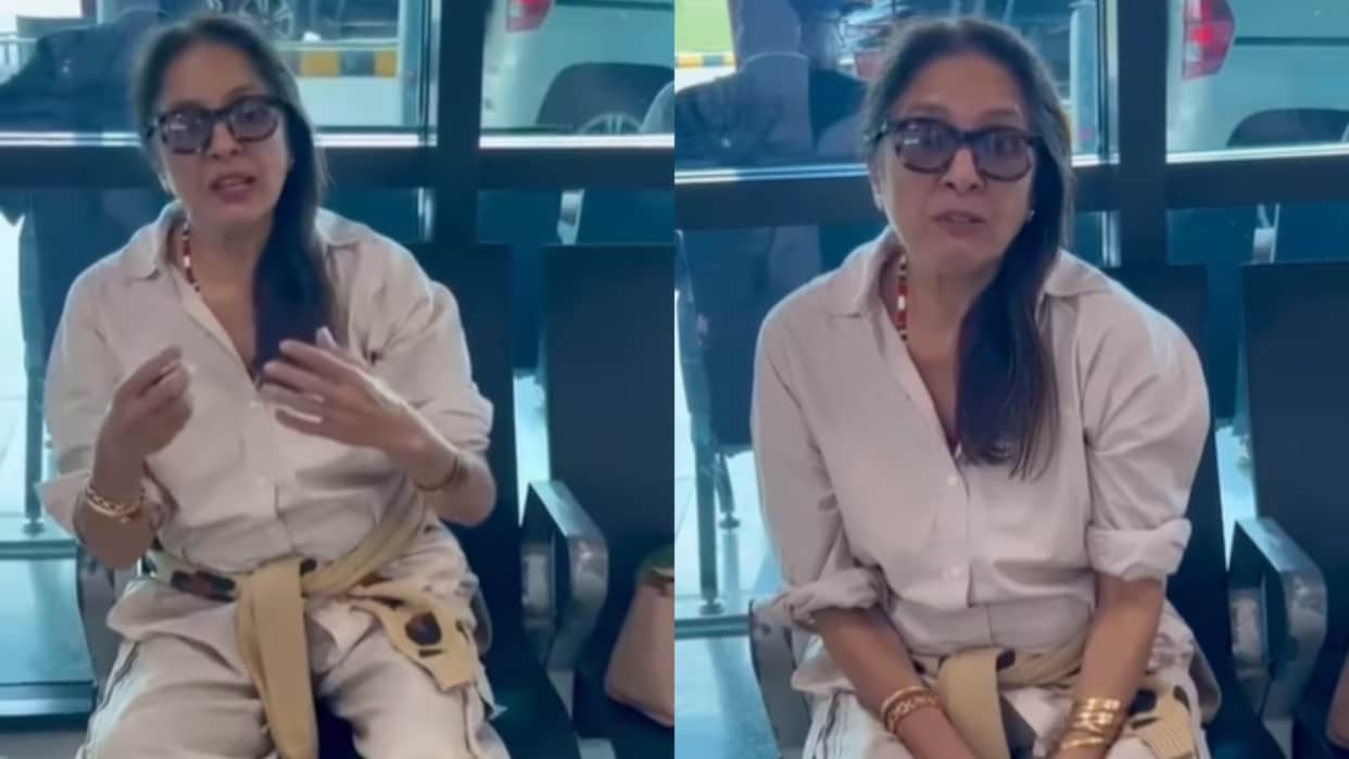 Neena Gupta denied access to reserved lounge at Bareilly airport actress said i am not VIP yet video goes vira