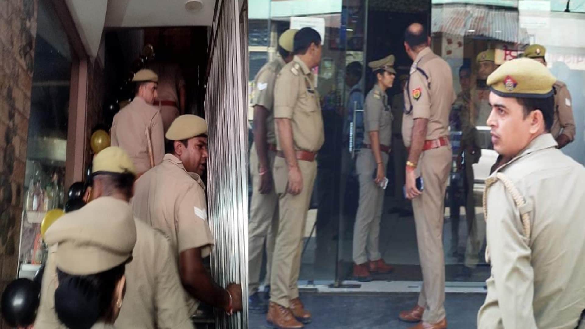 Raid in hotels in Hastinapur by police and caught four couple after instructions of SSP in Meerut