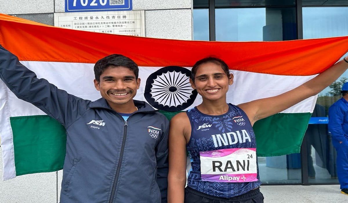 Asian Games 2023 While father was cutting grass son won medal Story of Rambabu from Sonbhadra