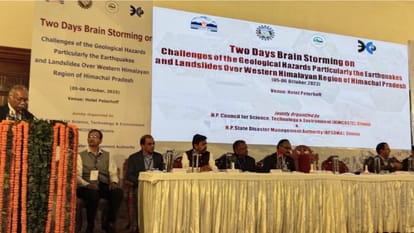 Challenges of geological hazards Earthquake Landslide in Western Himalayan Region of Himachal Pradesh