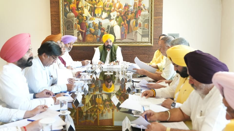 Punjab cabinet meeting today,Chief Minister Pilgrimage Scheme launched
