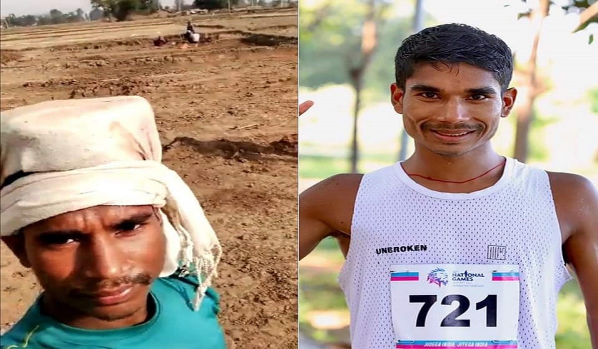 Asian Games 2023 While father was cutting grass son won medal Story of Rambabu from Sonbhadra