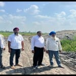 नहर विभाग की टीम ने की जांच