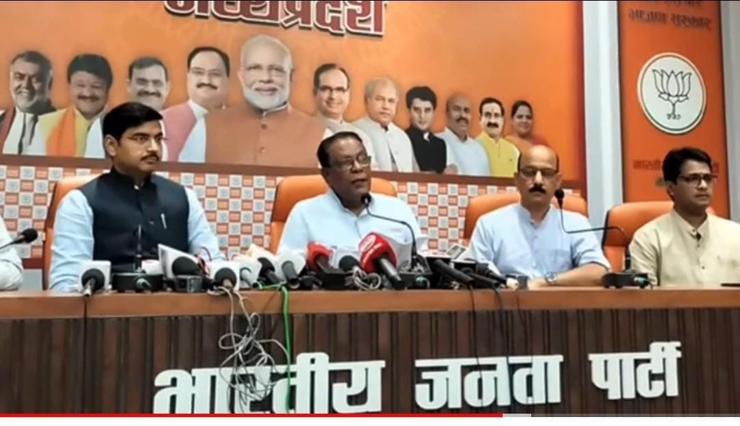 MP Election 2023: BJP targeted Congress, said- Due to quota system, consensus on tickets is not being made.