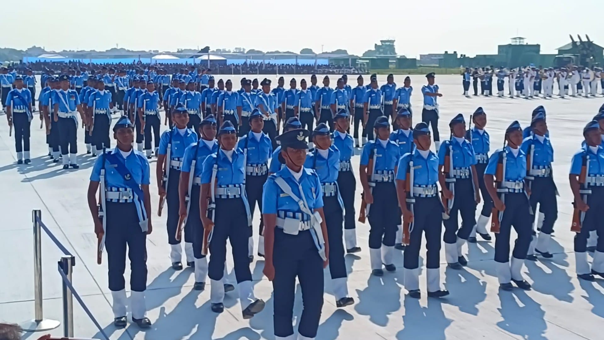 Air Force Day: Stepped in with zeal, passion and enthusiasm, full dress rehearsal took place on the first day