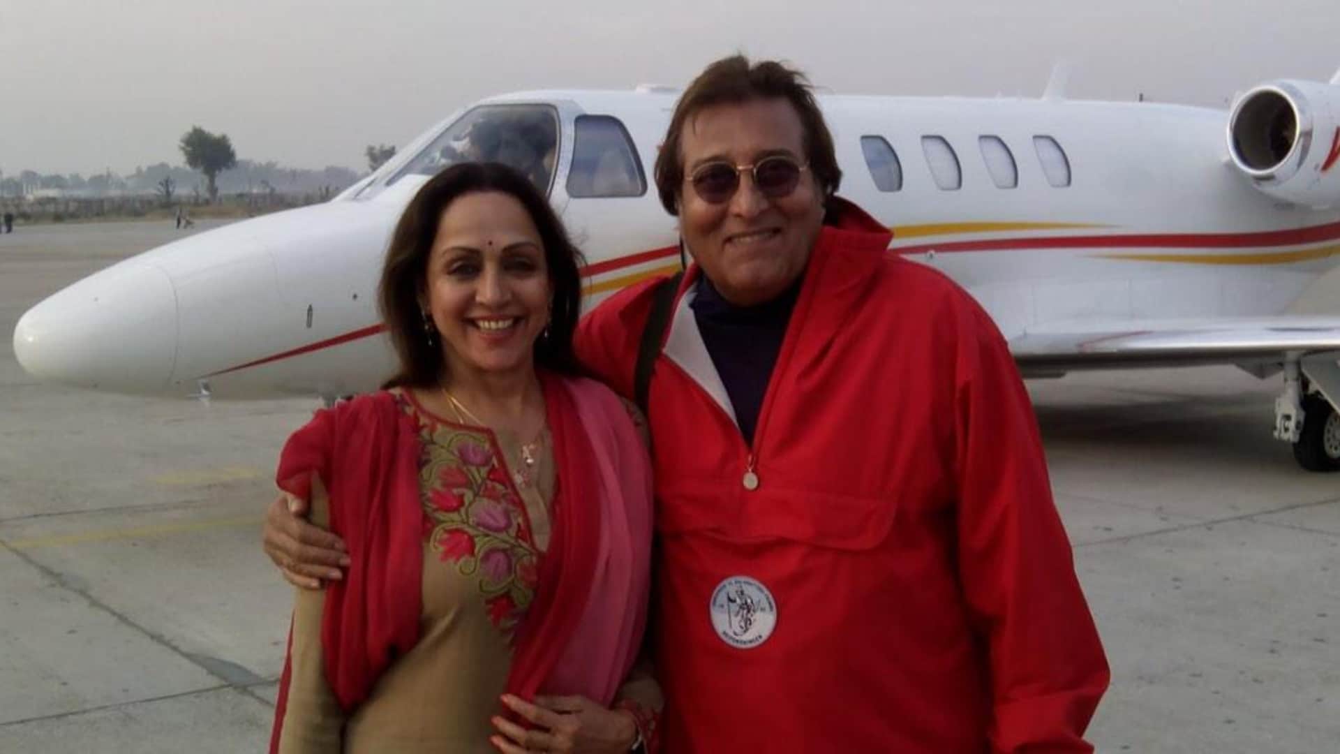 Vinod Khanna made Hema Malini give her maiden public speech in Gurdaspur interesting anecdotes of friendship