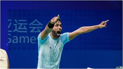 Asian Games: चोट के बावजूद प्रणय ने खेला सेमीफाइनल, हार के बाद भी रच दिया इतिहास; 41 साल बाद बैडमिंटन में पदक HS prannoy wins historic bronze medal in badminton for india in asian games after 41 years