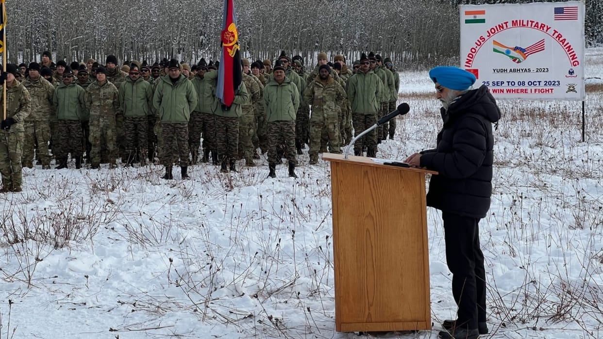 Indian US Armies snipers joint exercise Yudh Abhyas Indian ambassador Taranjit Singh Sandhu
