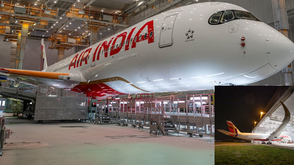 Air India shares first look of its new fleet after logo, design change