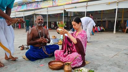 bihar news: world peace nobel cuase paying tribute in gaya pitra paksh for person died in russia ukraine war