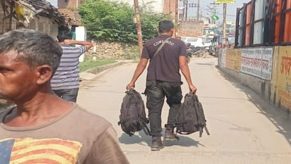 : ATS raid in Naini, forces reach SP leader's house with Rizwan caught in Delhi