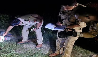 Police Encounter in Jaunpur criminal who was running away after firing injured due to bullet shot