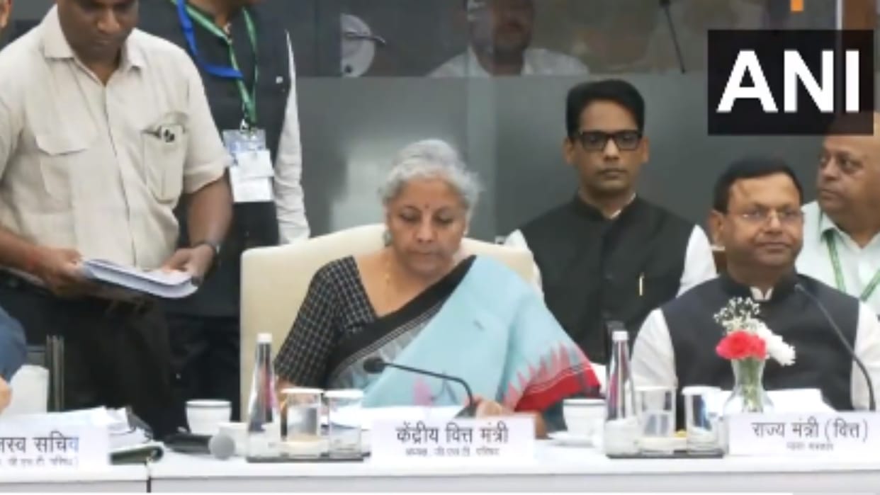 GST Council Meeting chaired by Union Finance Minister Nirmala Sitharaman