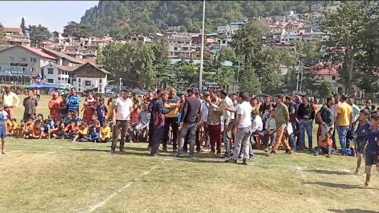 chamba News: Ruckus over referee decision in sports championship