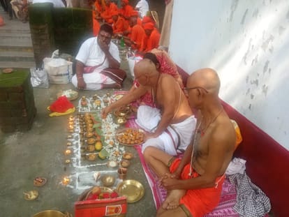 पितृपक्ष : जिस जगह पर श्रीराम ने किया था पिंडदान, आज उस जगह को खोज रहे पिंडदानी Pitru Paksha : Shri Ram had performed Pind Daan in Punpun river, Vishnupad Temple, aurangabad, Bihar