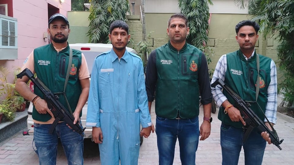 Delhi Police Special Cell arrested Khalistani terrorist Arsh and Sukkha Dunke gang member Heri Maud