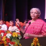 आईआईटी बीएचयू में  वित्तमंत्री निर्मला सीतारमण