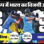भारत ने ऑस्ट्रेलिया को छह विकेट से हराया