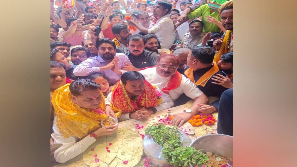 Minister BL Verma reached Vrindavan said problem of crowding at Banke Bihari temple will be resolved soon
