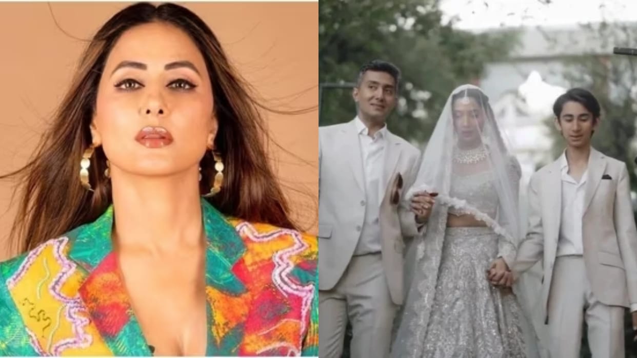 hina khan praises mahira khan son azlaan for holding her on marriage day instagram
