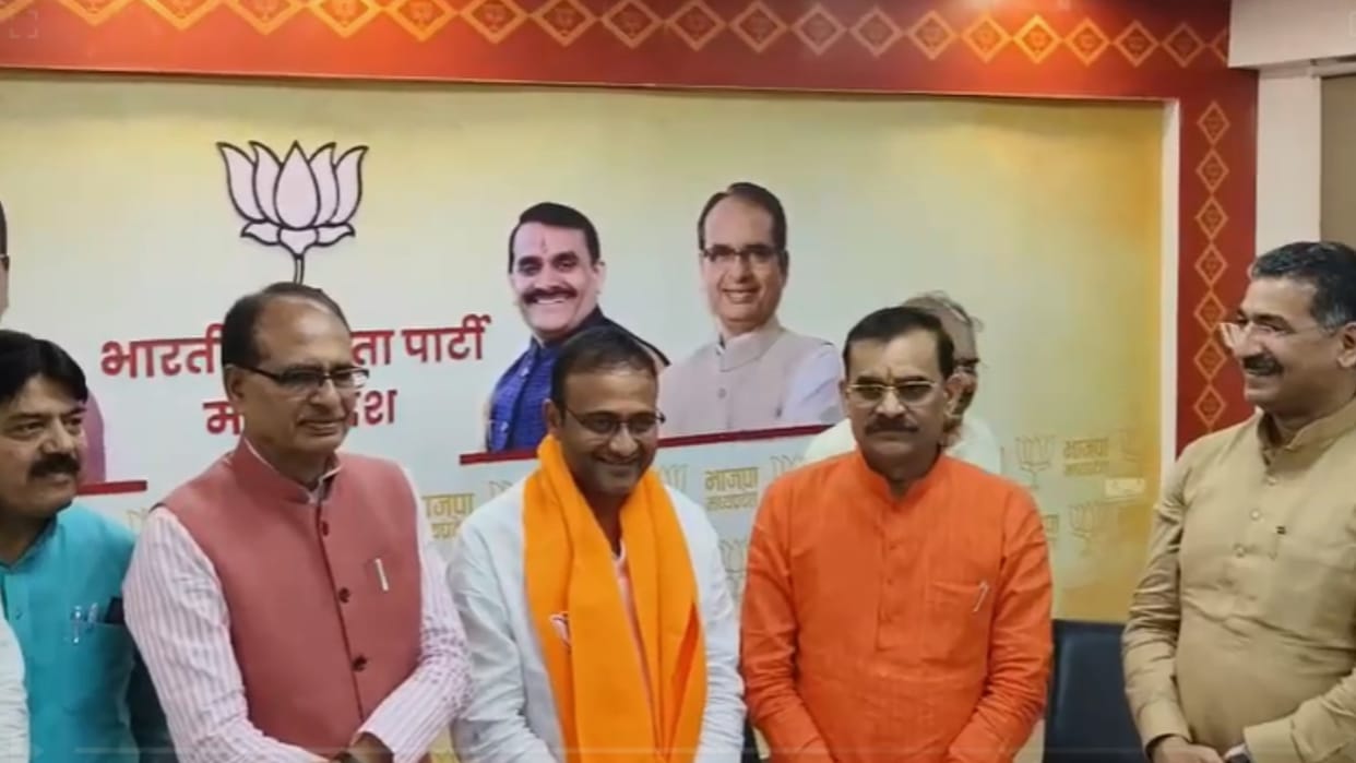 MP Election 2023: Congress MLA Sachin Birla joins BJP, membership formalities completed