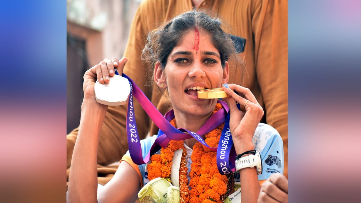 Parul Choudhary Interview: She tells Amar Ujata that how did win gold medal