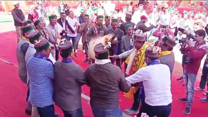 New Pension Scheme Employees Association Himachal Pradesh Aabhar Rally in Kinnaur