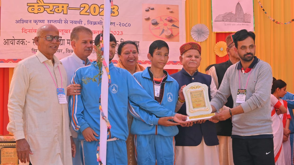 National Carrom Championship in Shimla by Vidya Bharti Akhil Bhartiya Shiksha Sansthan