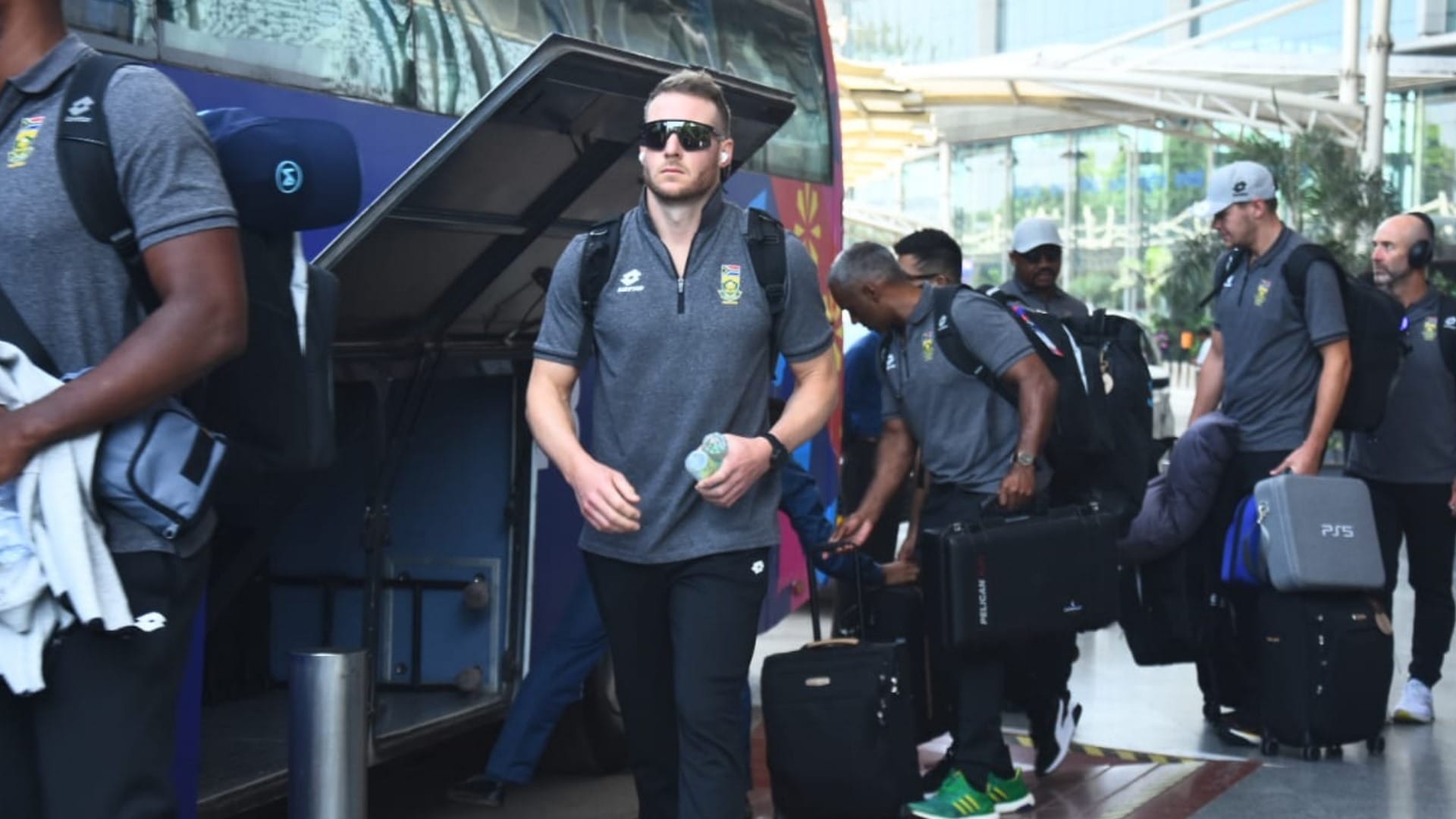 World Cup 2023: South Africa cricket team arrived Lukcnow.