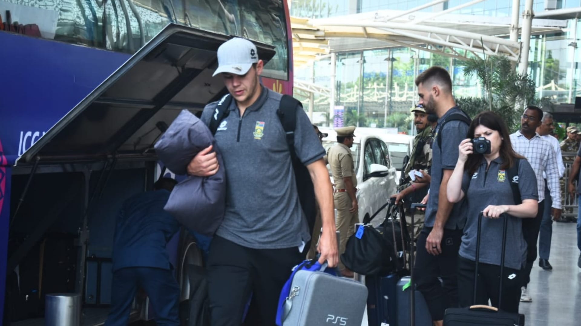 World Cup 2023: South Africa cricket team arrived Lukcnow.